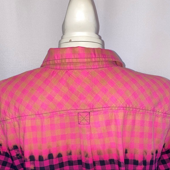 *CUSTOM DYED BUTTON DOWN SHIRT - Picture 6 of 7